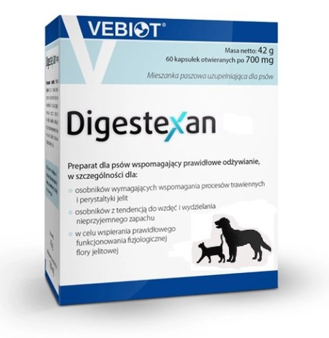 VEBIOT Digestexan 60 kapsułek otwieranych