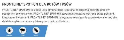 FRONTLINE Spot On Dla Psa 3x1,34ml
