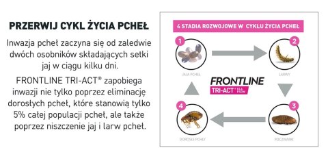 FRONTLINE Tri-Act Dla Psów 3x4ml