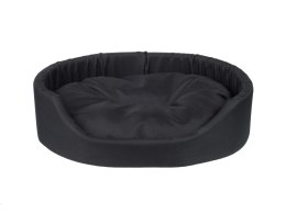 AMIPLAY Legowisko Owalne Basic Czarne M