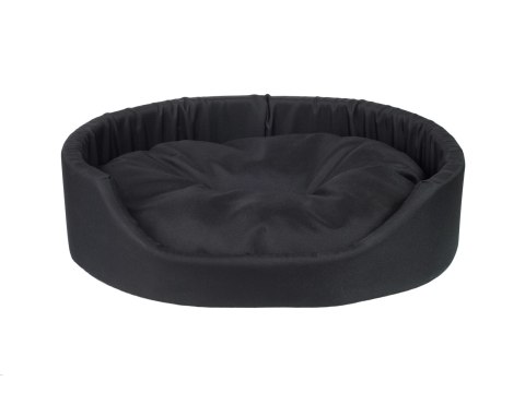 AMIPLAY Legowisko Owalne Basic Czarne M